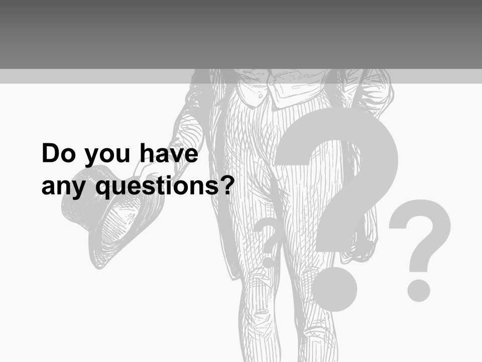 Man With Hat PowerPoint Template