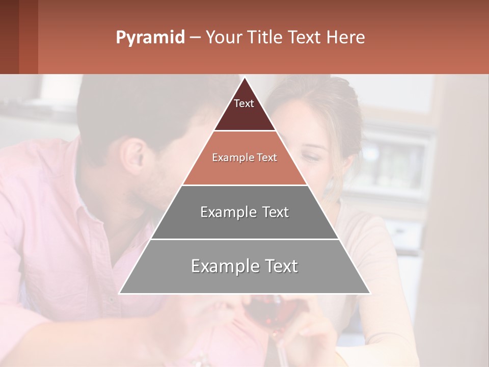 Man And Woman Celebrate PowerPoint Template