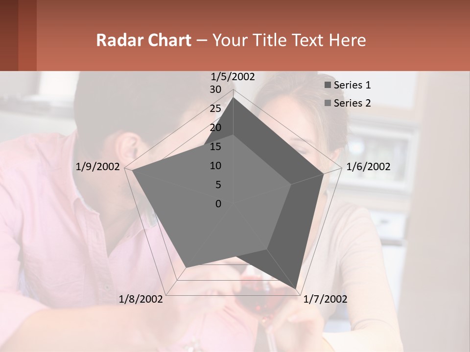 Man And Woman Celebrate PowerPoint Template