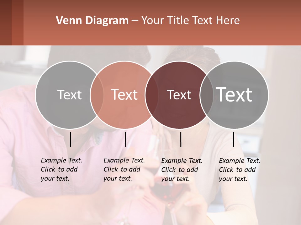 Man And Woman Celebrate PowerPoint Template