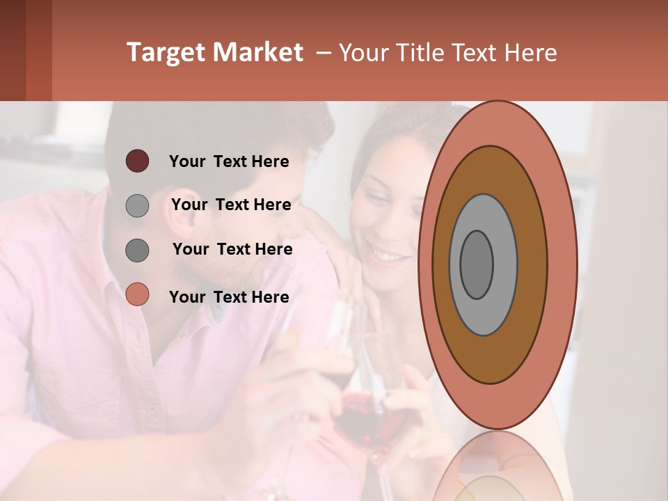 Man And Woman Celebrate PowerPoint Template