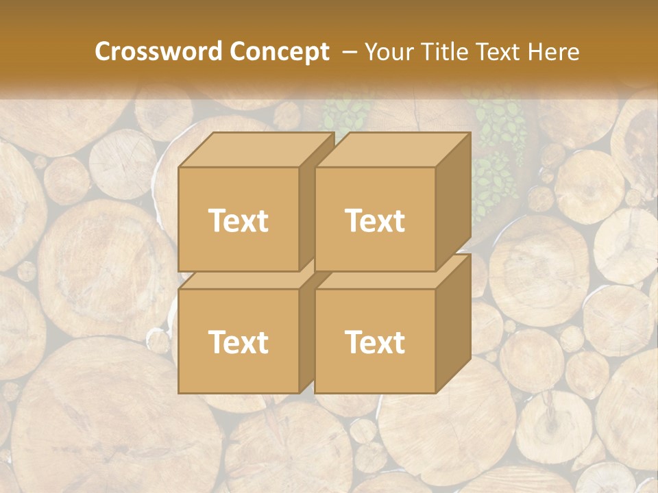 Firewood PowerPoint Template
