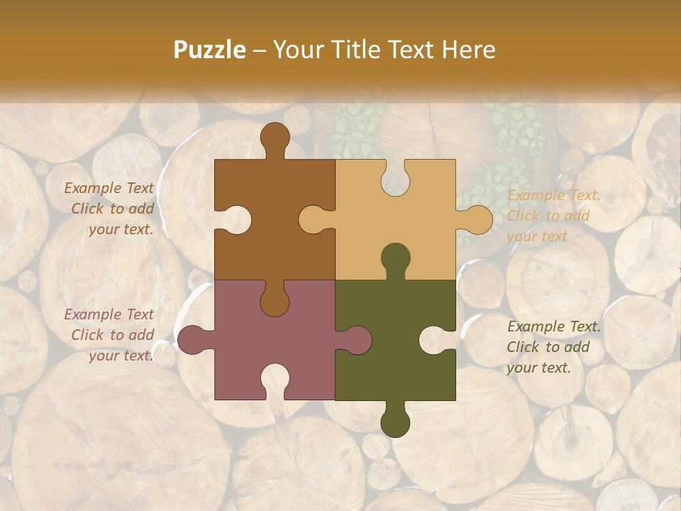 Firewood PowerPoint Template