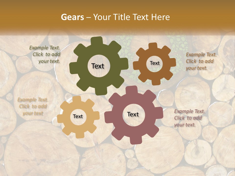 Firewood PowerPoint Template