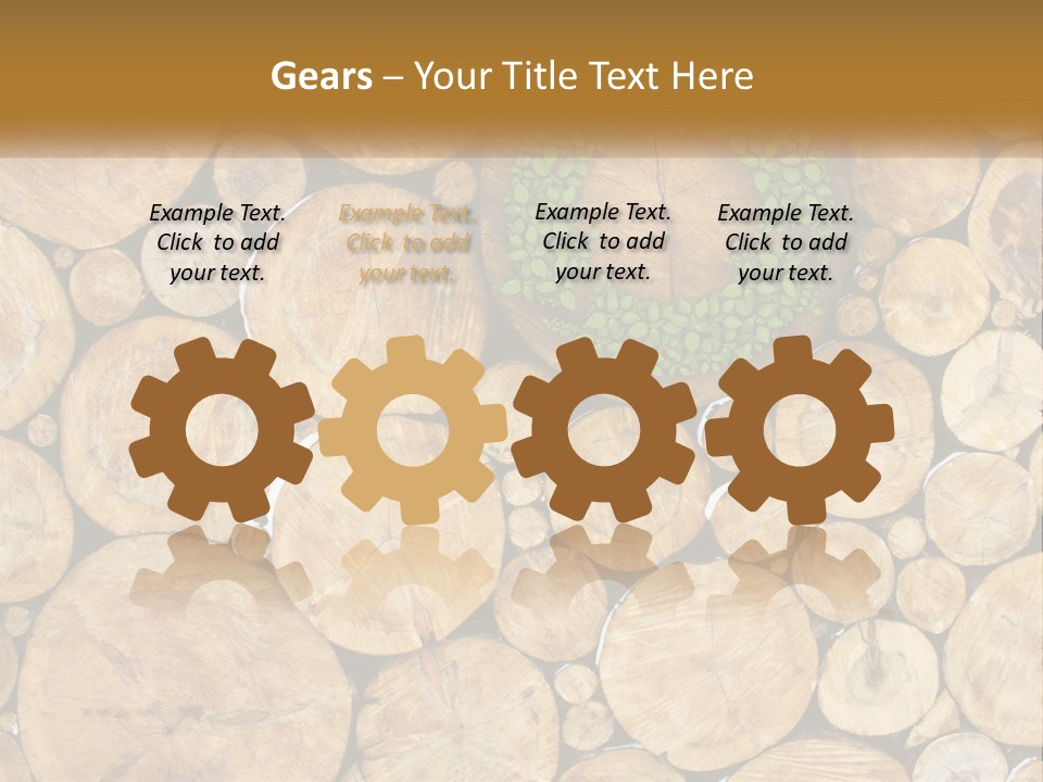 Firewood PowerPoint Template