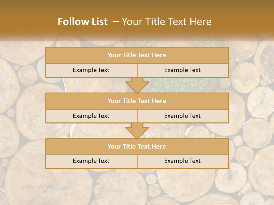 Firewood PowerPoint Template