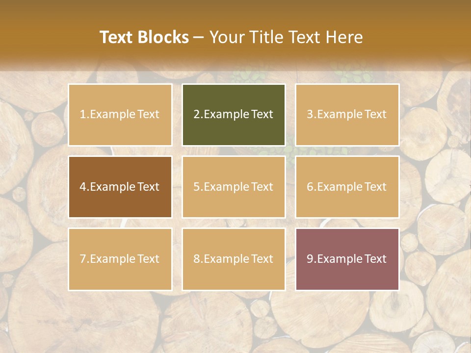 Firewood PowerPoint Template