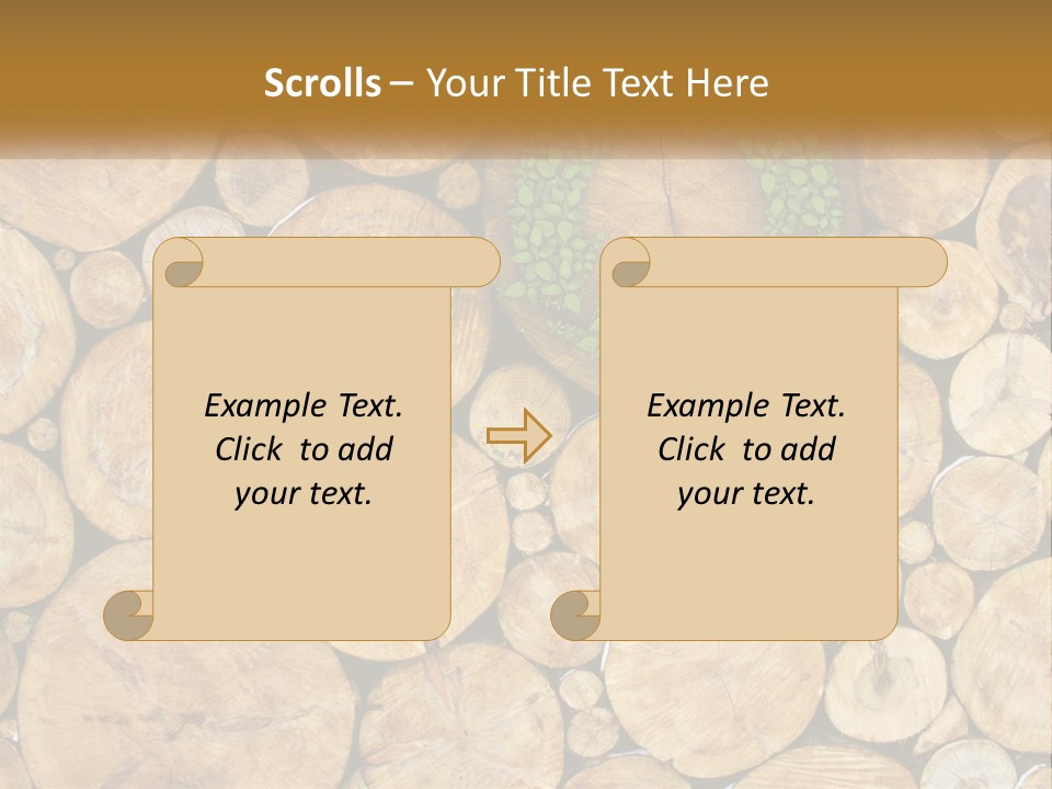 Firewood PowerPoint Template