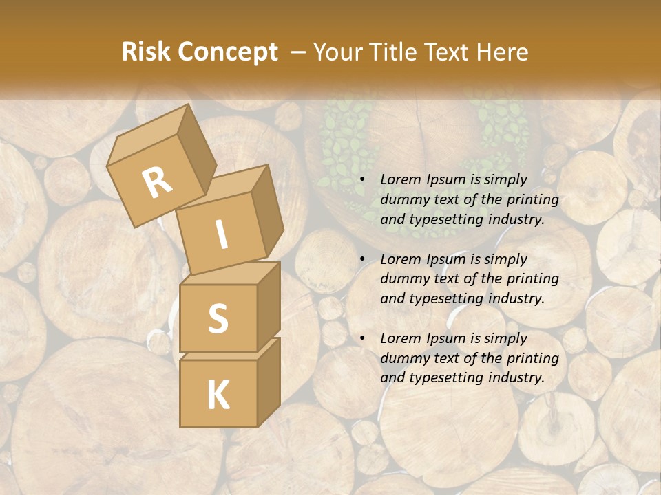 Firewood PowerPoint Template