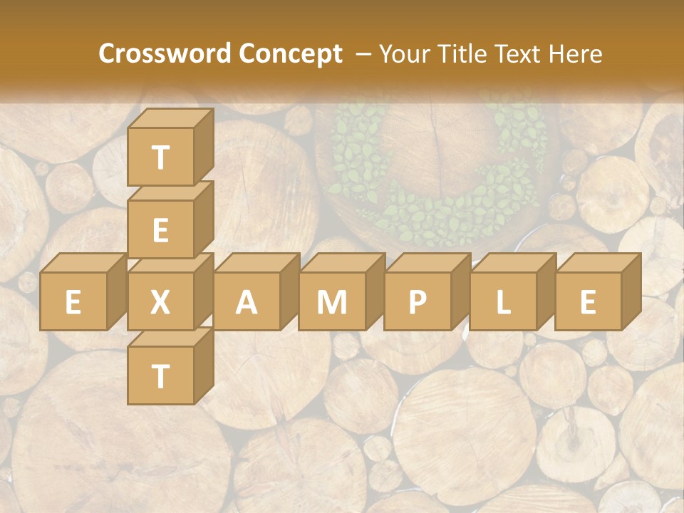 Firewood PowerPoint Template