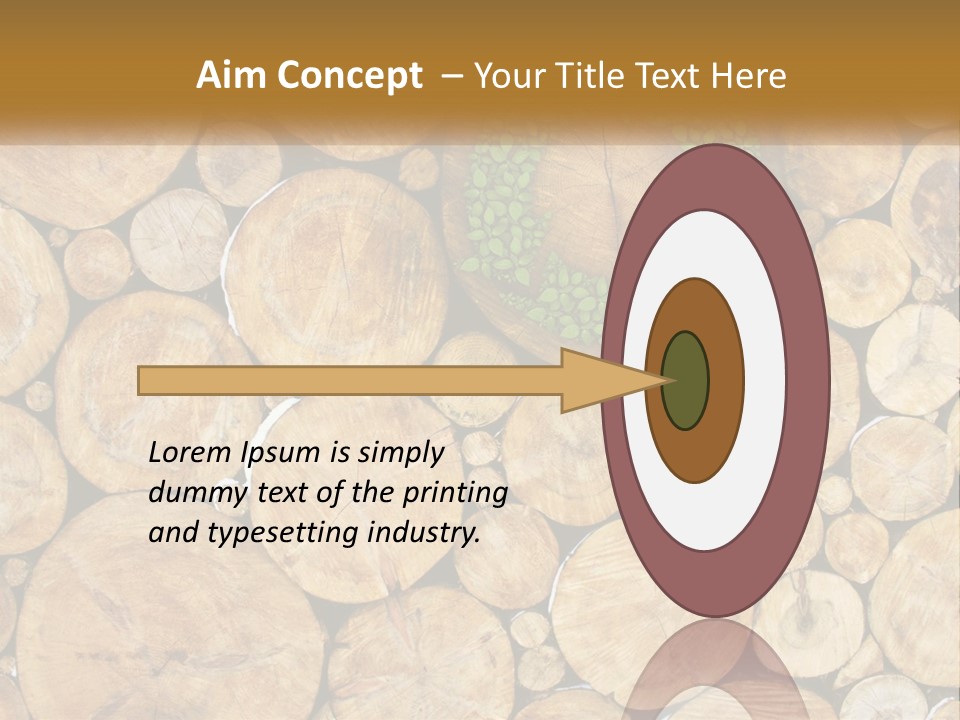 Firewood PowerPoint Template