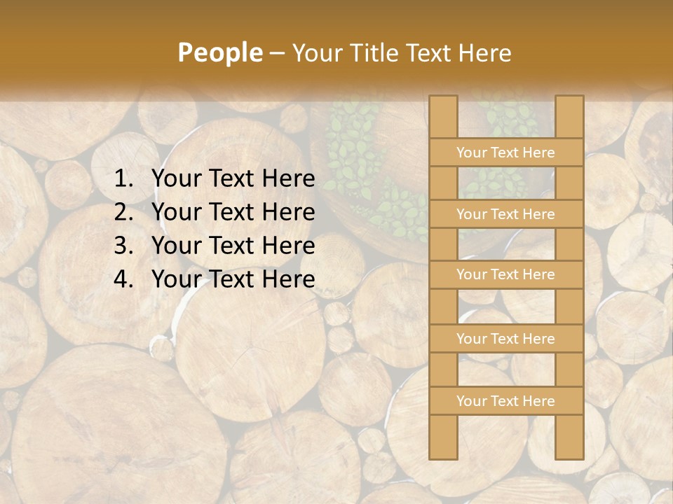 Firewood PowerPoint Template