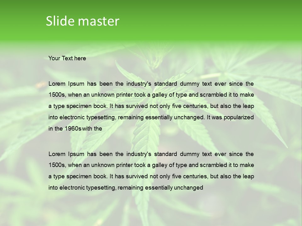 Hemp PowerPoint Template