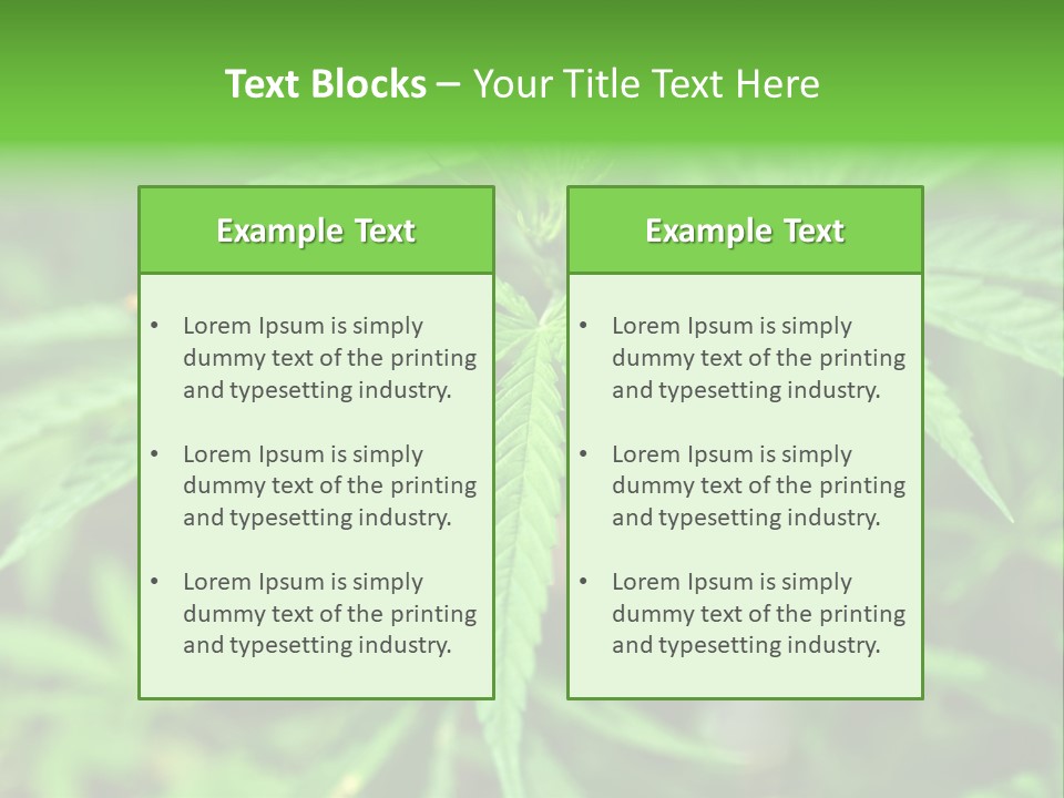 Hemp PowerPoint Template