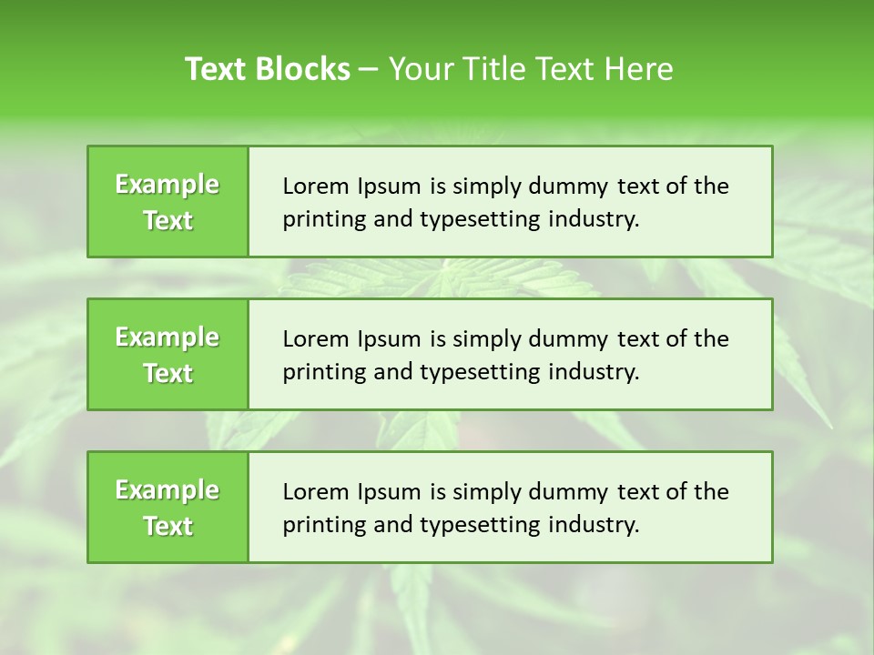 Hemp PowerPoint Template