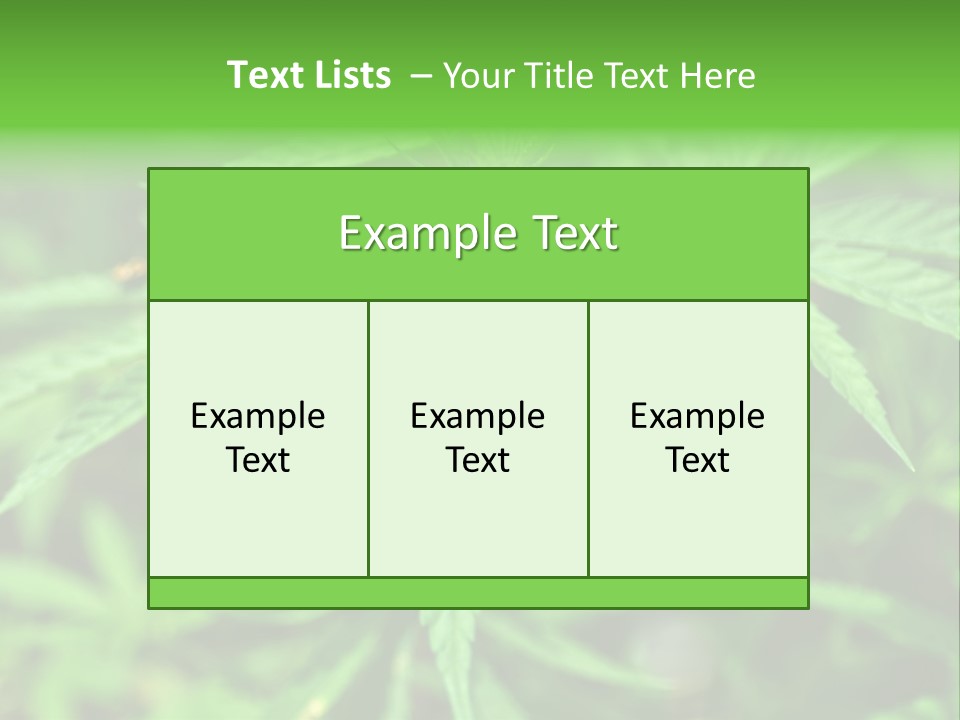 Hemp PowerPoint Template