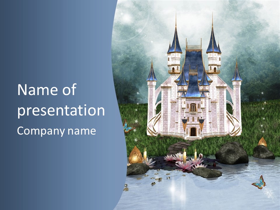 Mythical Castle PowerPoint Template