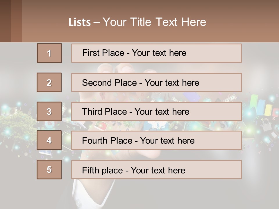Grab The Digital Life PowerPoint Template