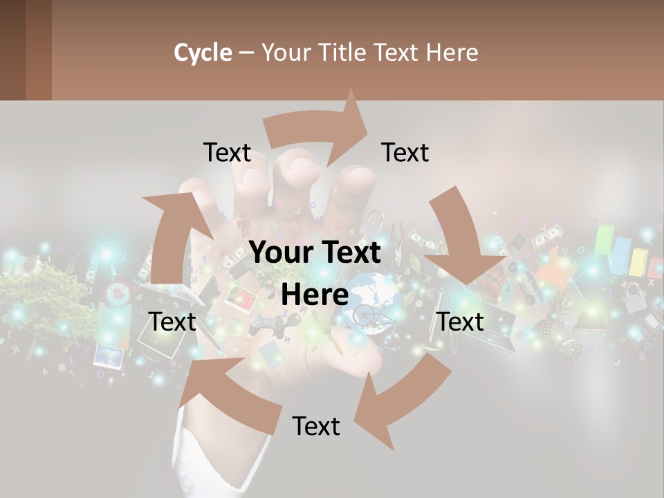 Grab The Digital Life PowerPoint Template