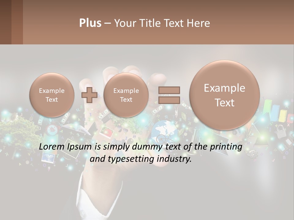 Grab The Digital Life PowerPoint Template