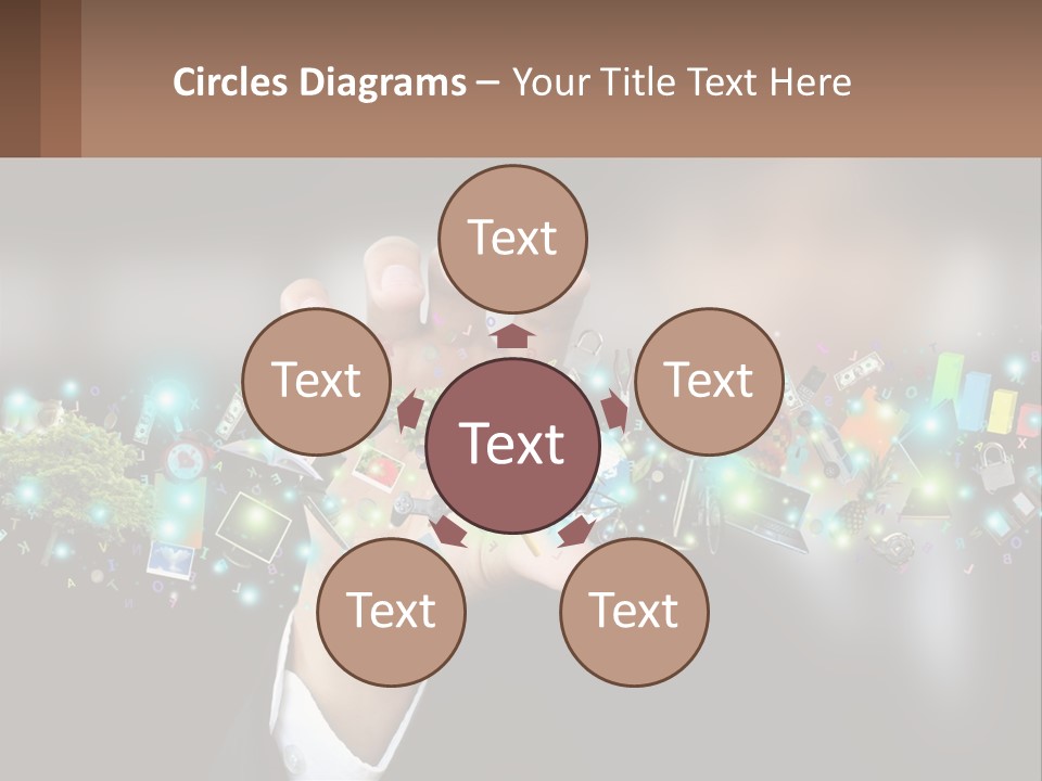 Grab The Digital Life PowerPoint Template