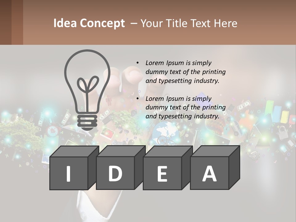 Grab The Digital Life PowerPoint Template