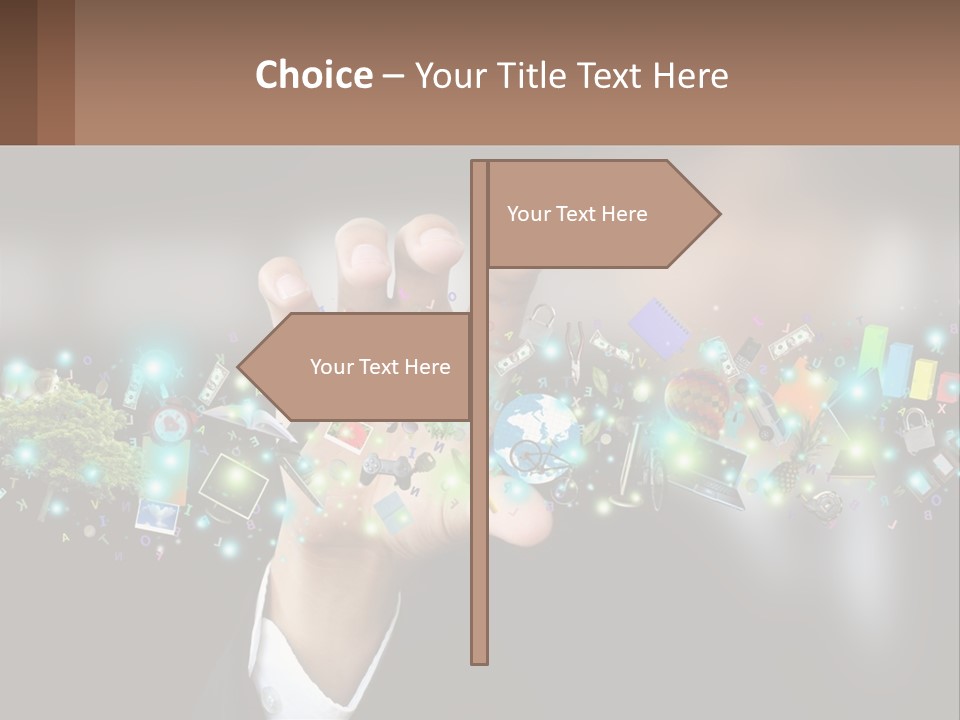 Grab The Digital Life PowerPoint Template