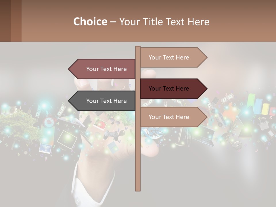 Grab The Digital Life PowerPoint Template