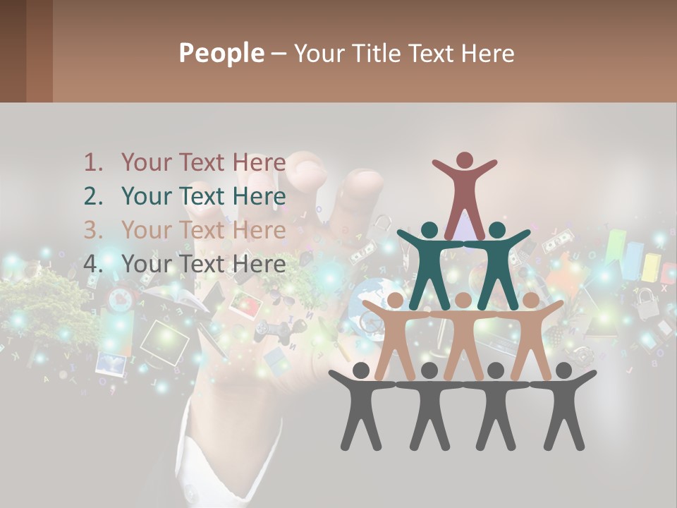 Grab The Digital Life PowerPoint Template