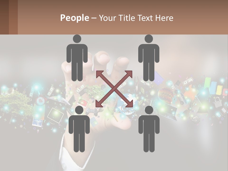 Grab The Digital Life PowerPoint Template