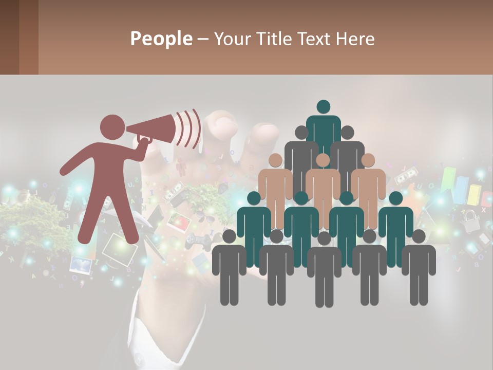 Grab The Digital Life PowerPoint Template