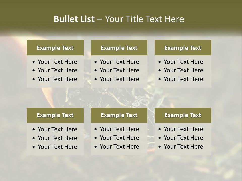 Tea PowerPoint Template