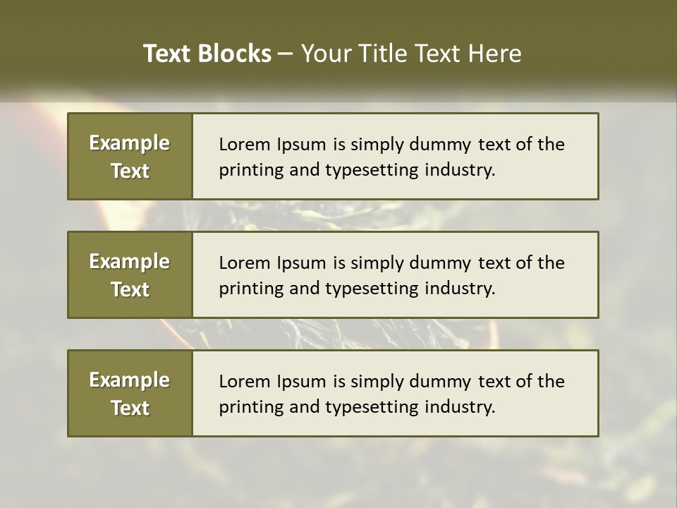 Tea PowerPoint Template