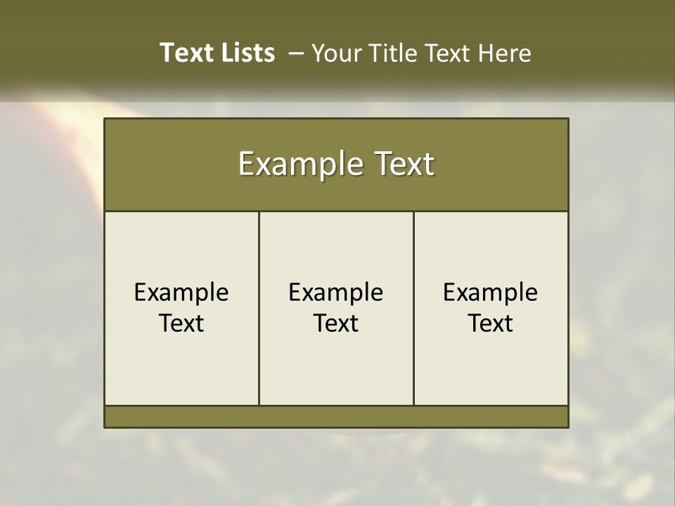 Tea PowerPoint Template