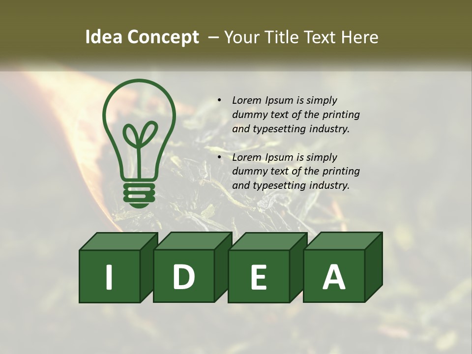 Tea PowerPoint Template