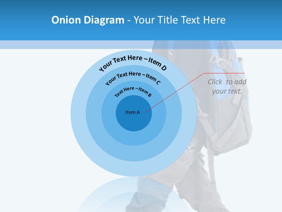The Child Goes To School PowerPoint Template