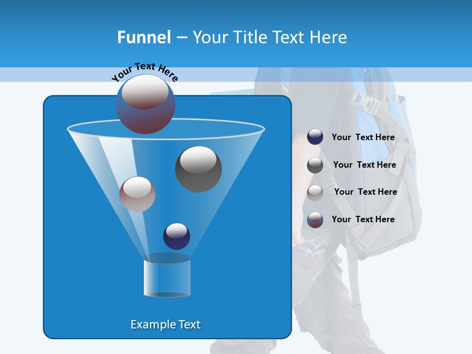 The Child Goes To School PowerPoint Template