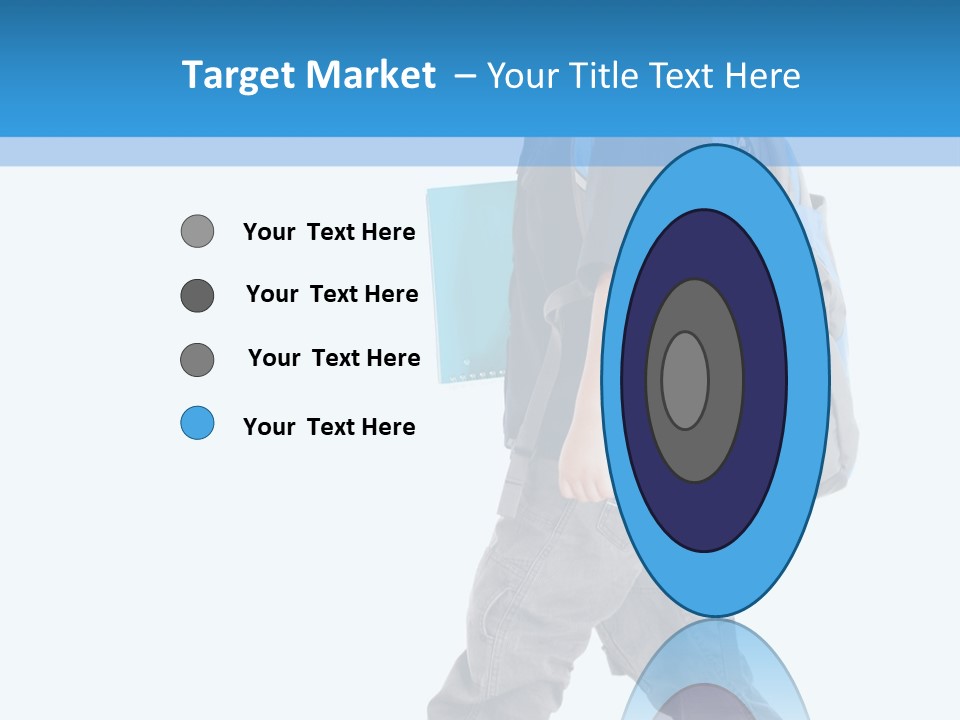 The Child Goes To School PowerPoint Template