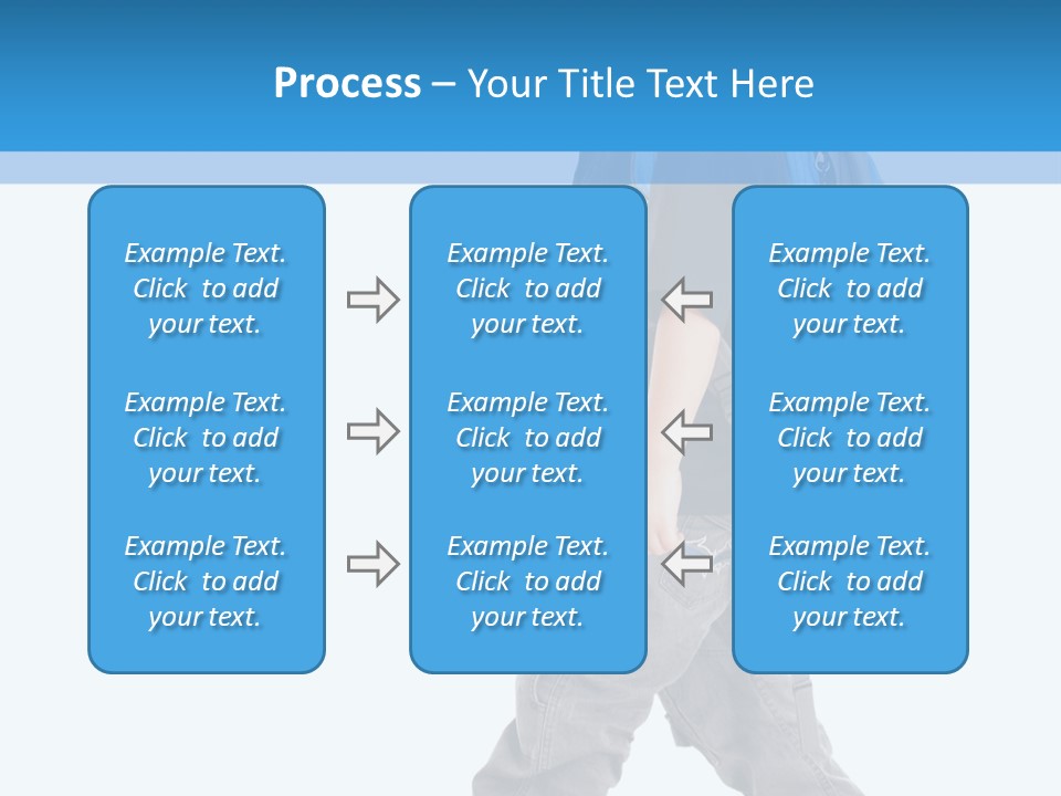The Child Goes To School PowerPoint Template