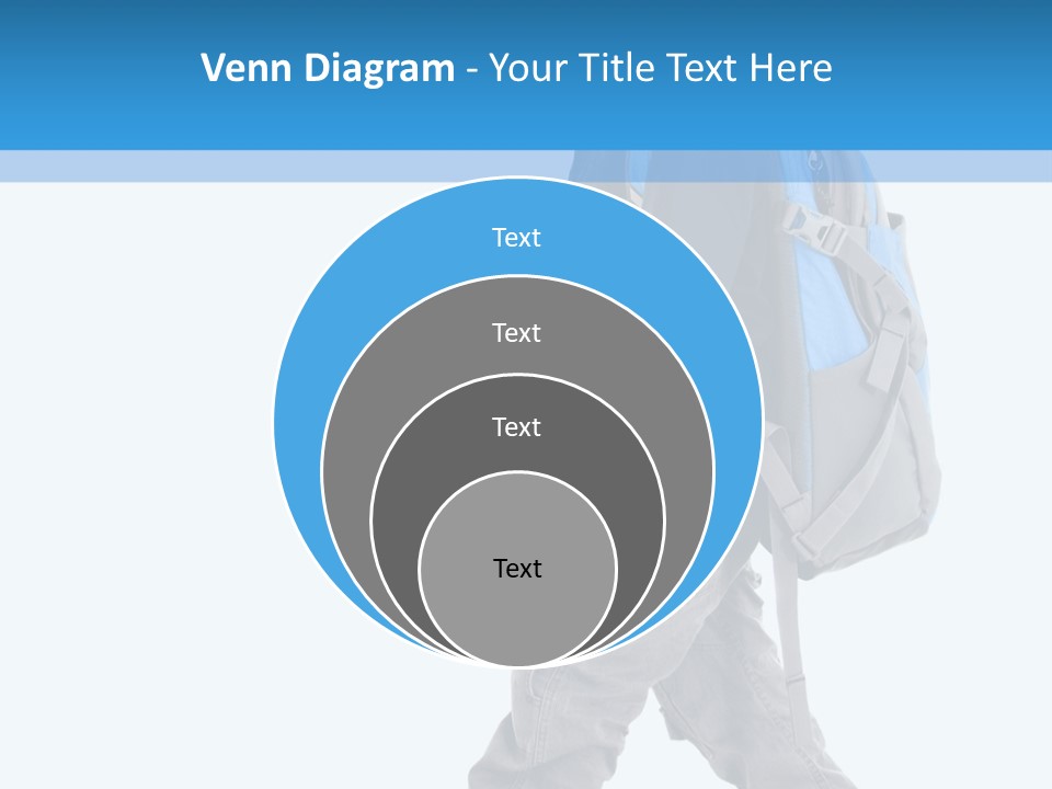 The Child Goes To School PowerPoint Template