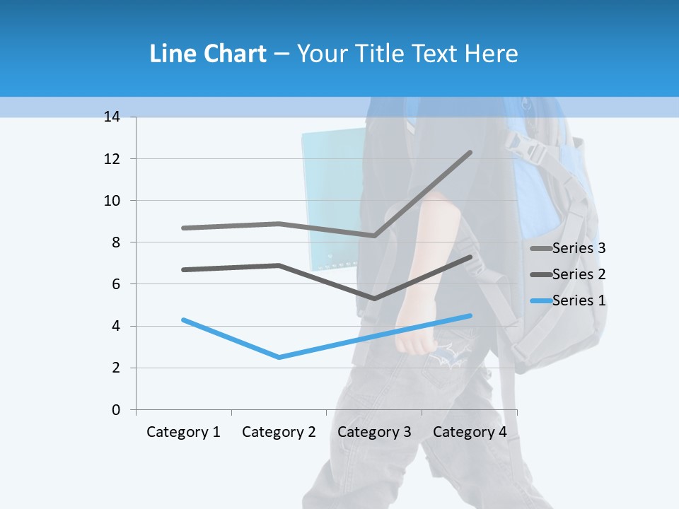 The Child Goes To School PowerPoint Template