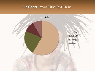 Woman With Dreadlocks PowerPoint Template