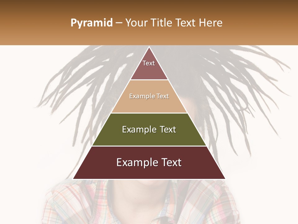 Woman With Dreadlocks PowerPoint Template