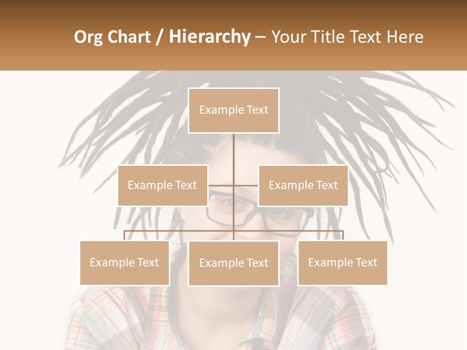 Woman With Dreadlocks PowerPoint Template