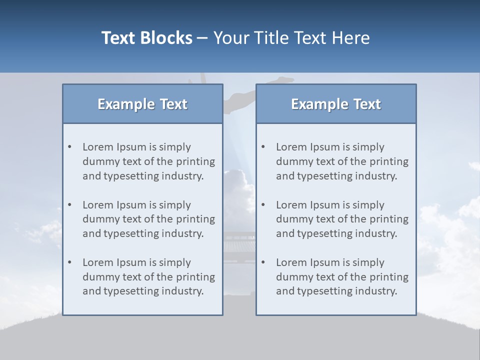 Trampoline PowerPoint Template