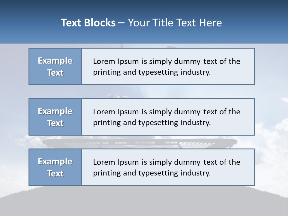 Trampoline PowerPoint Template