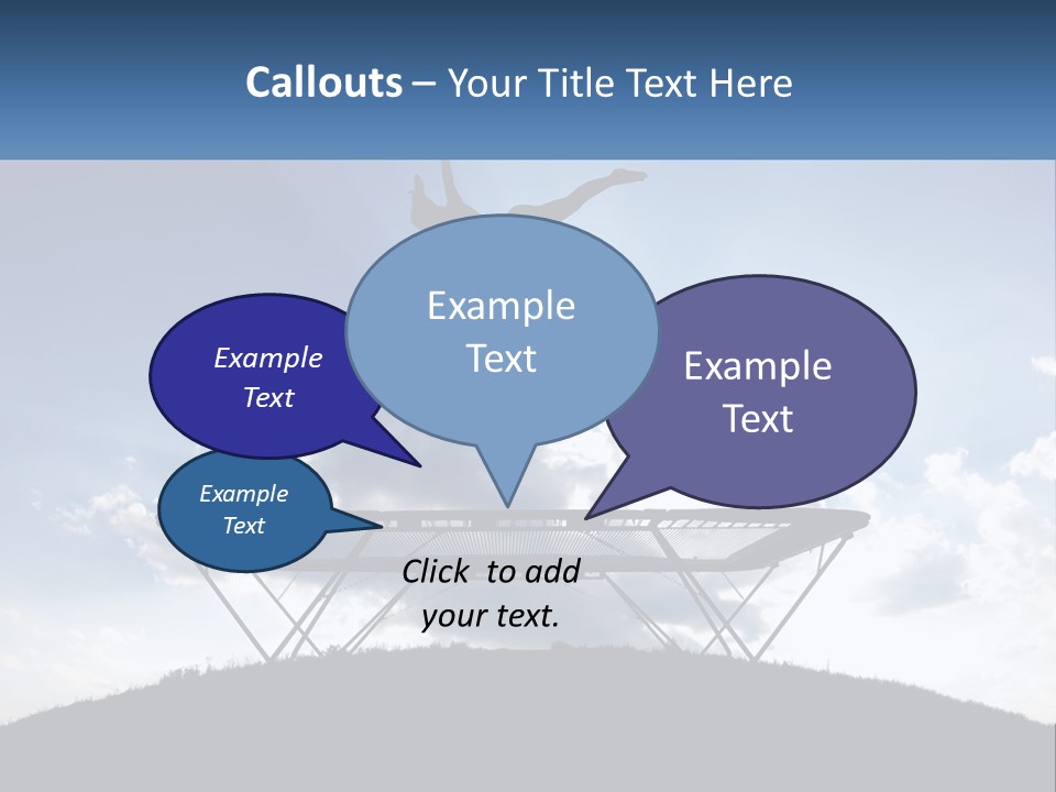 Trampoline PowerPoint Template