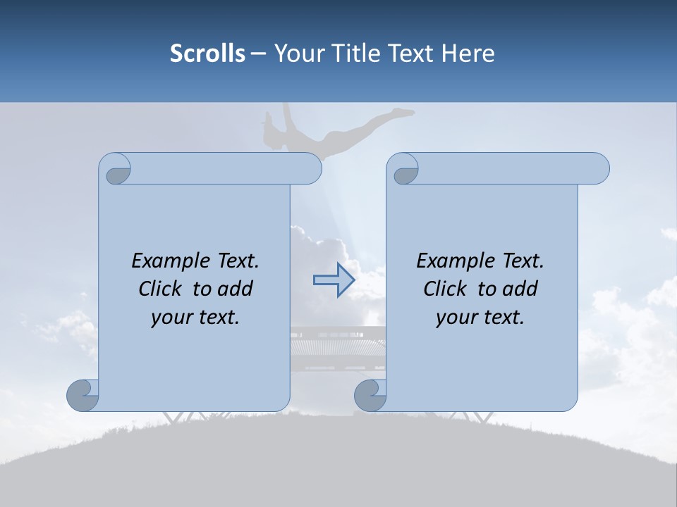 Trampoline PowerPoint Template