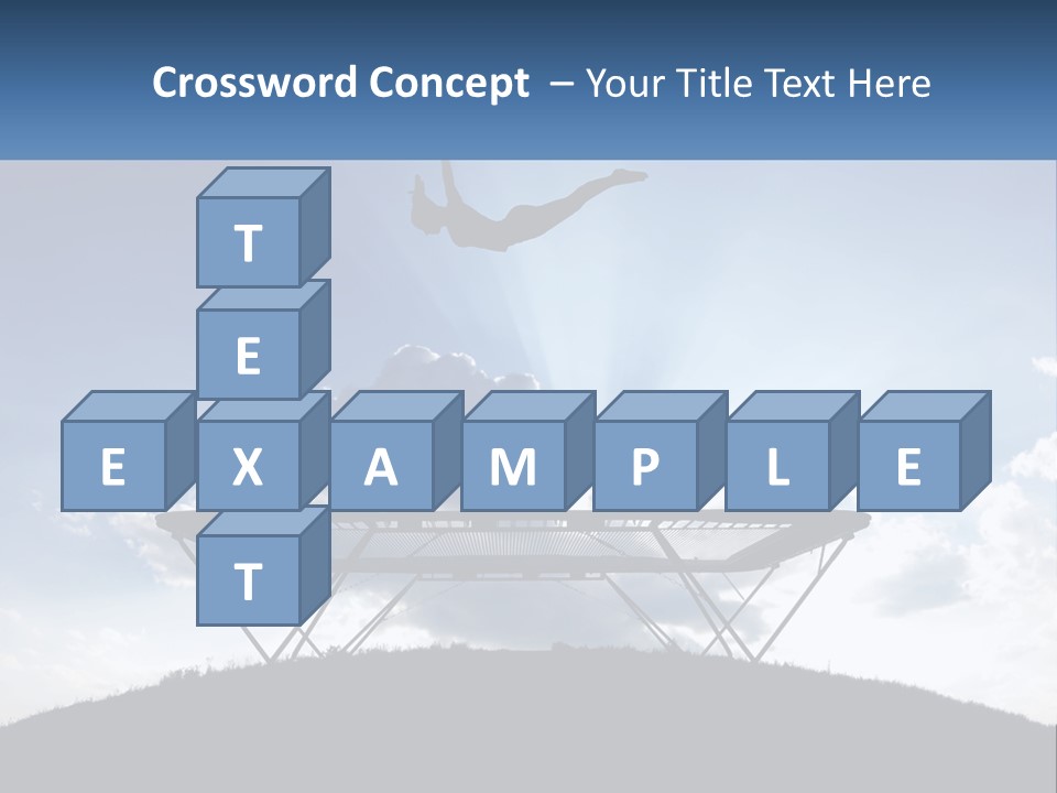 Trampoline PowerPoint Template