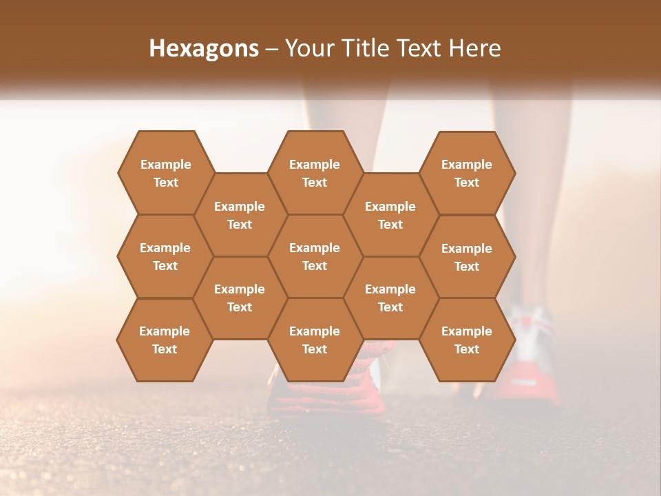 Fitness Sneakers PowerPoint Template